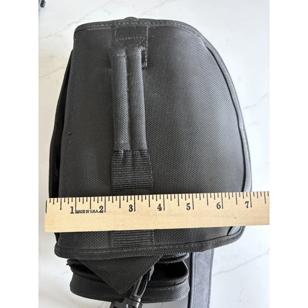 Sony DSLR or Camcorder Black Padded Camera Bag Case Pockets w/ Shoulder Strap